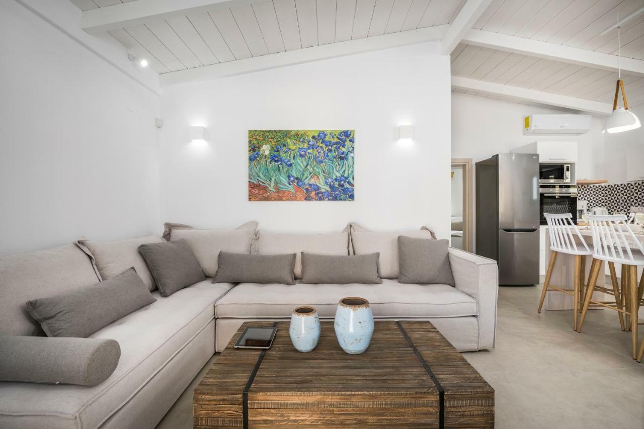 Sea View White Villa Stavros  Ngoại thất bức ảnh