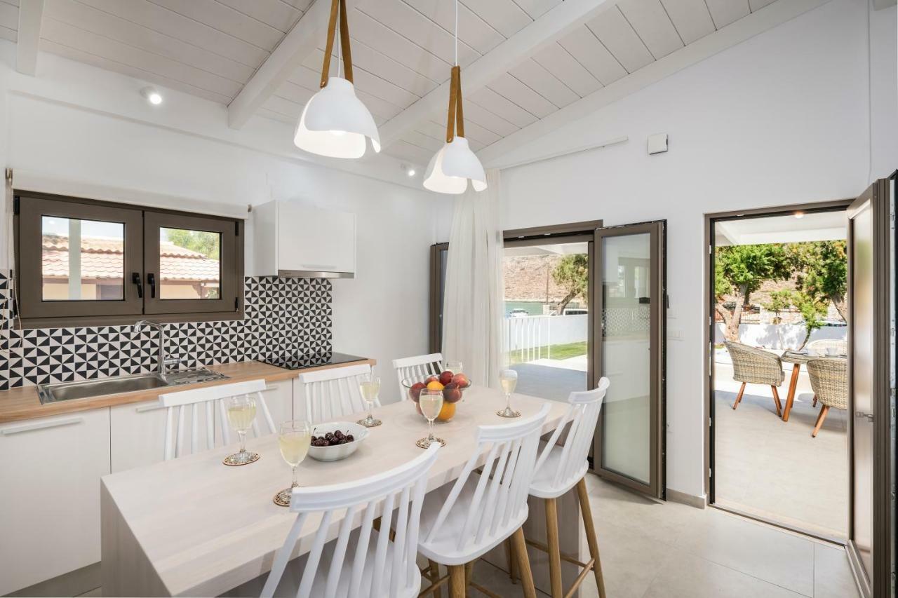 Sea View White Villa Stavros  Ngoại thất bức ảnh
