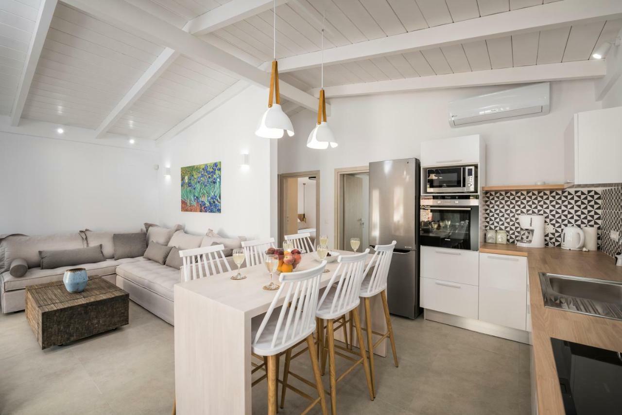 Sea View White Villa Stavros  Ngoại thất bức ảnh