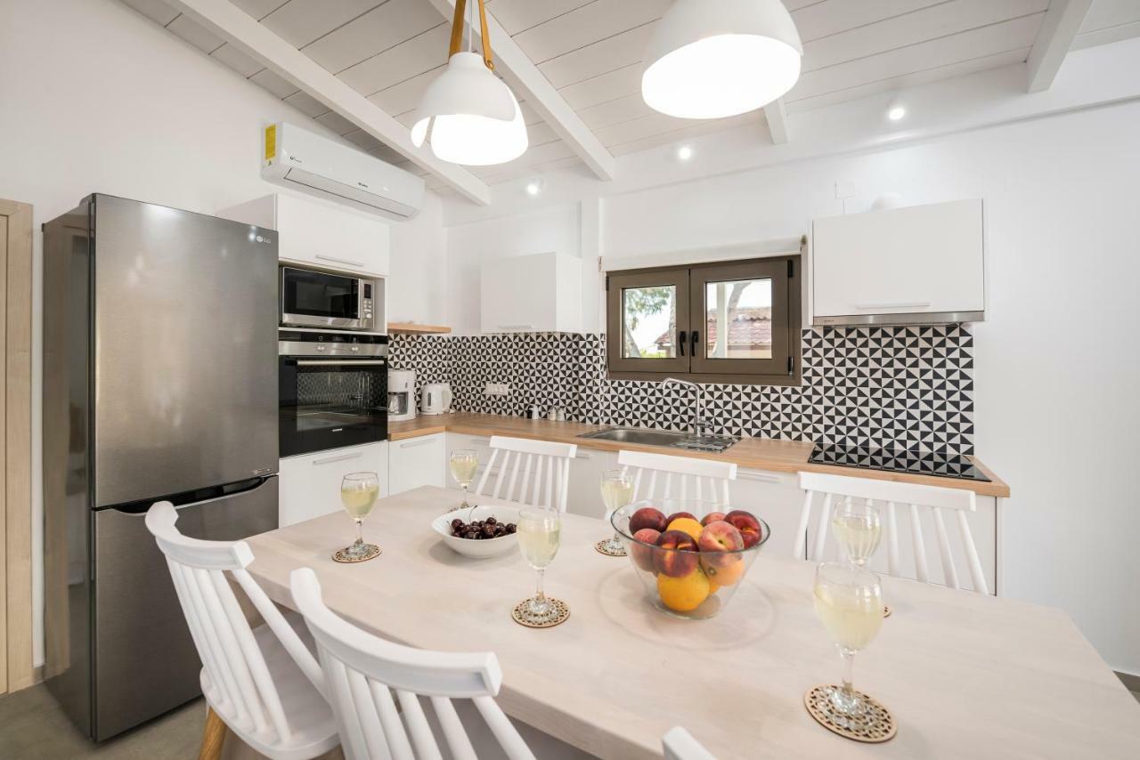 Sea View White Villa Stavros  Ngoại thất bức ảnh